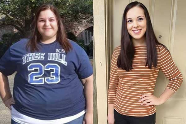 Gabriela feliz con los resultados